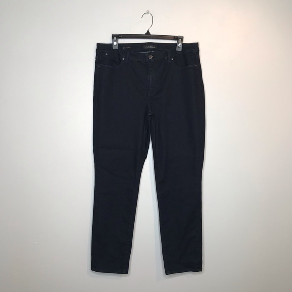 Talbots Denim - Talbots Flawless Dark Navy Slim Ankle Jeans (J017) Talbots Denim - Talbots Flawless Dark Navy Slim Ankle Jeans (J017)